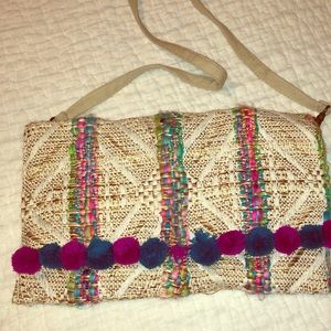 Cute colorful crossbody (missing pompom)